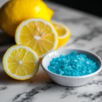 Blue Salt Trick for Men Ingredient: A Natural Energy Hack 9 Blue salt trick for men ingredient on counter with citrus and mint