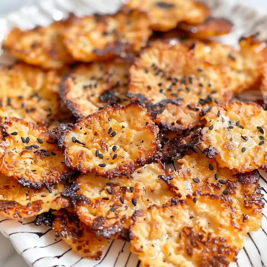 Low Carb Cottage Cheese Chips Recipe You’ll Love 11 Cottage cheese chips recipe scooped and flattened on parchment