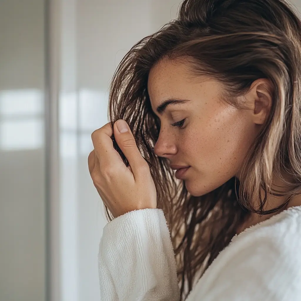 Zepbound Hair Loss: The Best 6 Facts To Know Before You Panic 1 Woman experiencing hair loss while using Zepbound