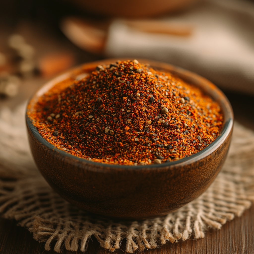 hello fresh shawarma spice blend in glass bowl