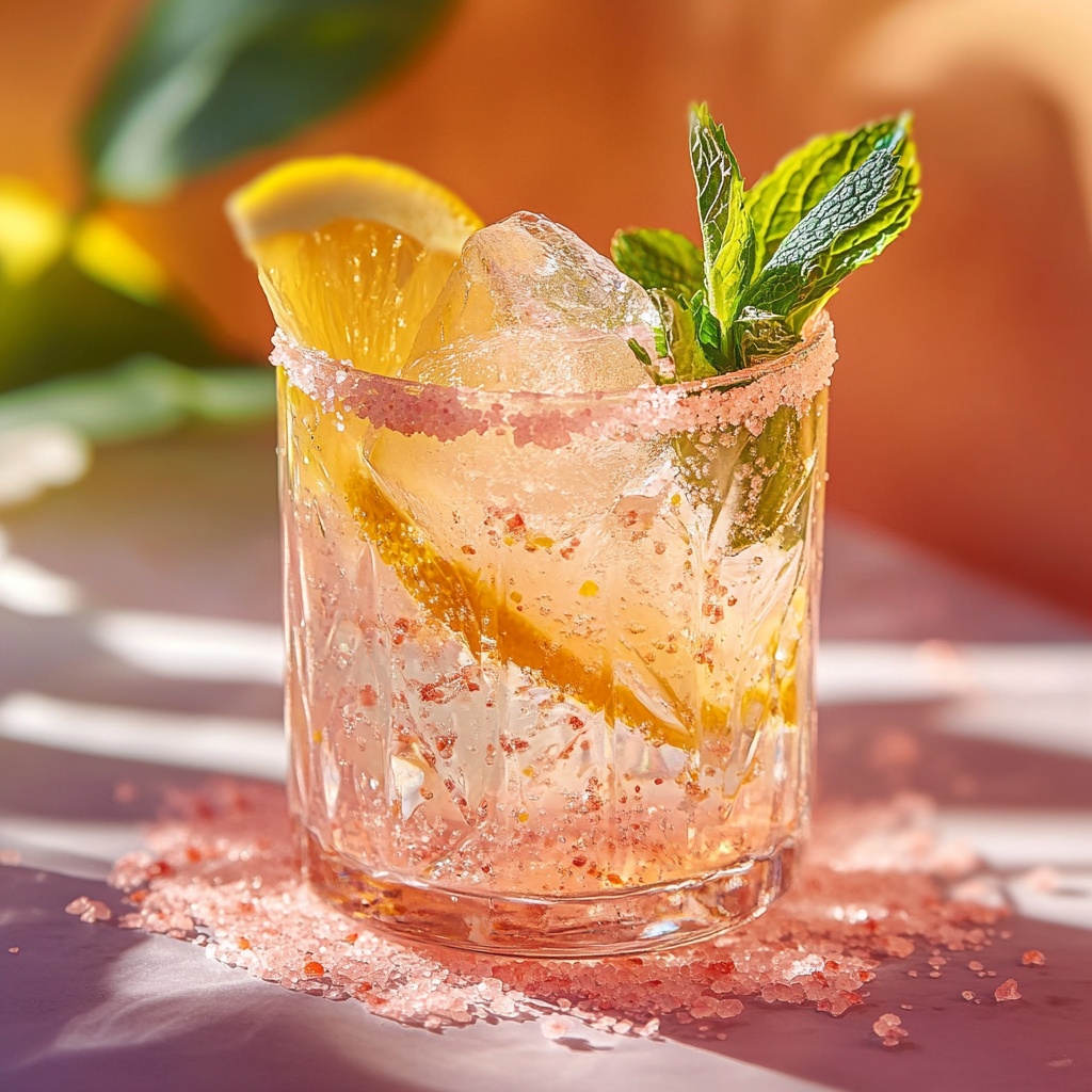 Iced Japanese Pink Salt Recipe for hydration