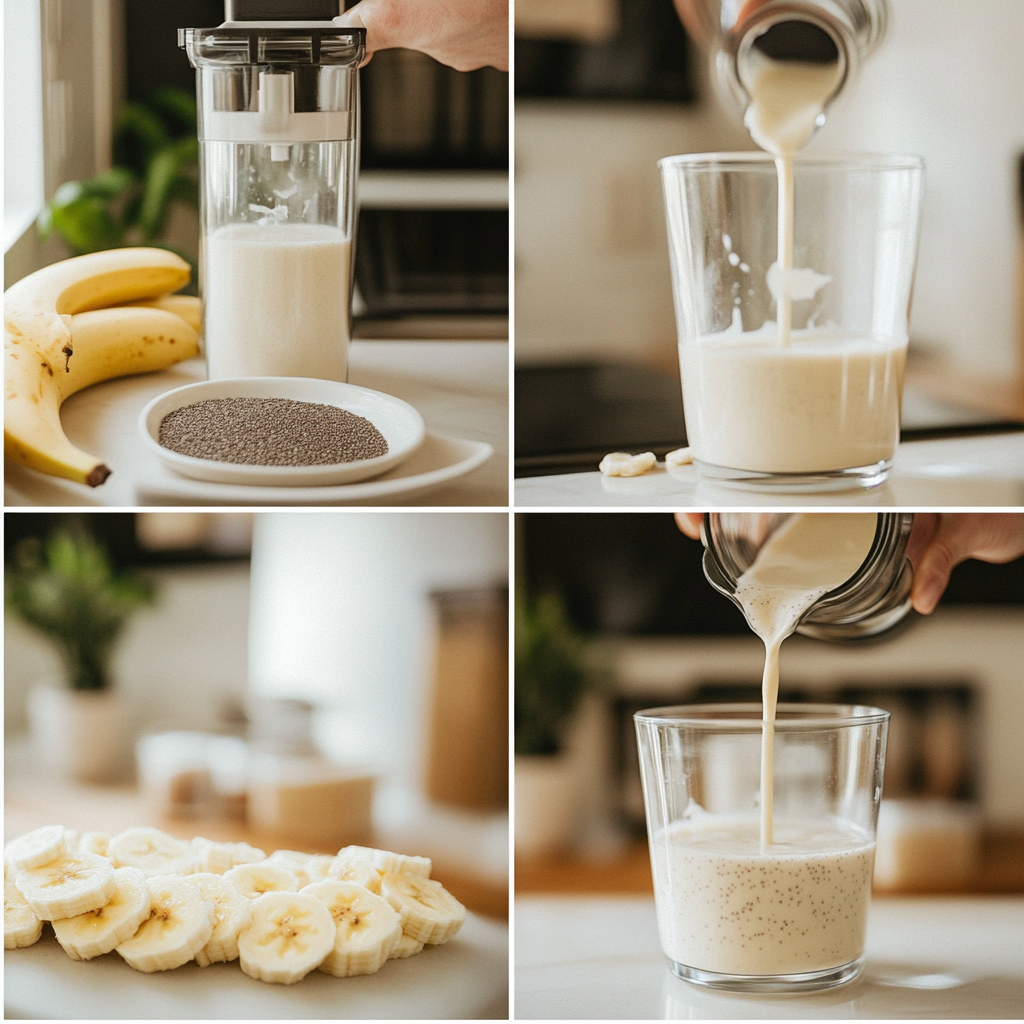 Step-by-step instructions for making the banana hack recipe
