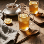 Honey Trick Recipe The Easy Way To Know Which Version Fits Your Day 8 Honey trick recipe detox drink made with warm water and raw honey in a clear glass.